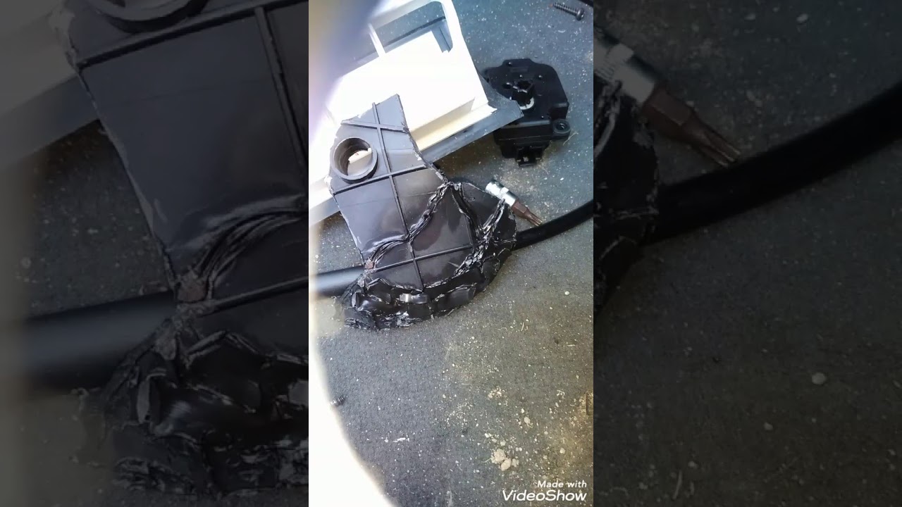 Wymiana naprawa klap mieszalnika powietrza citroen C5 peugeot 407