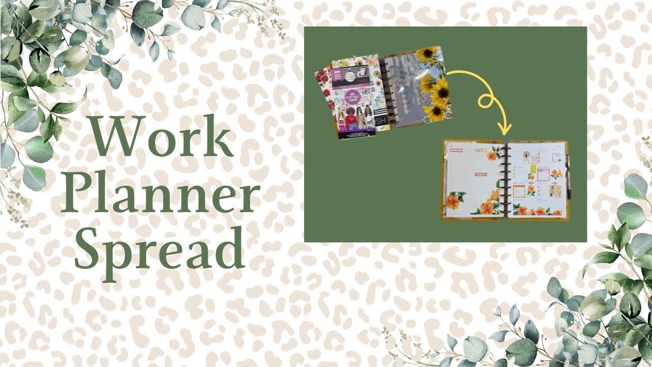 Work Planner Spread