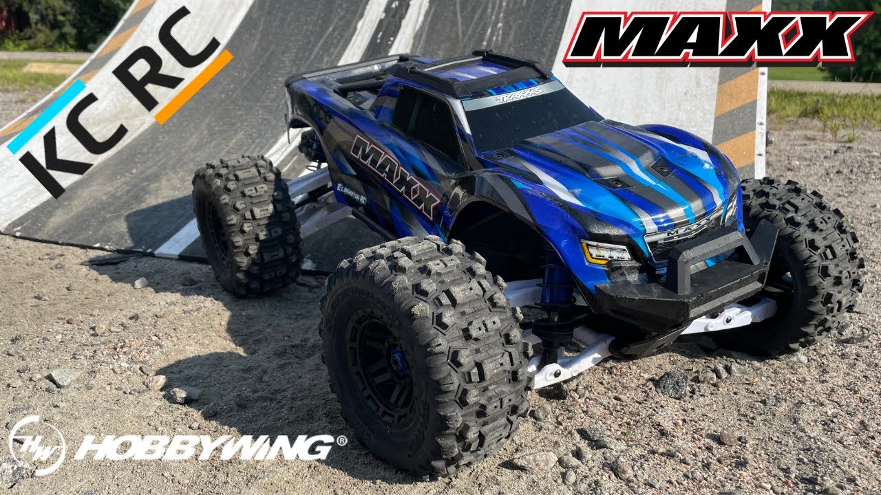 Traxxas Maxx 4S ( Hobbywing Max8 / KCRC Ramp )