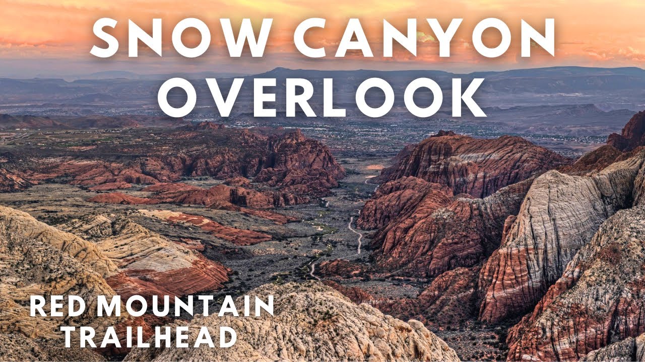 Hiking to the Snow Canyon Overlook in St George UTAH