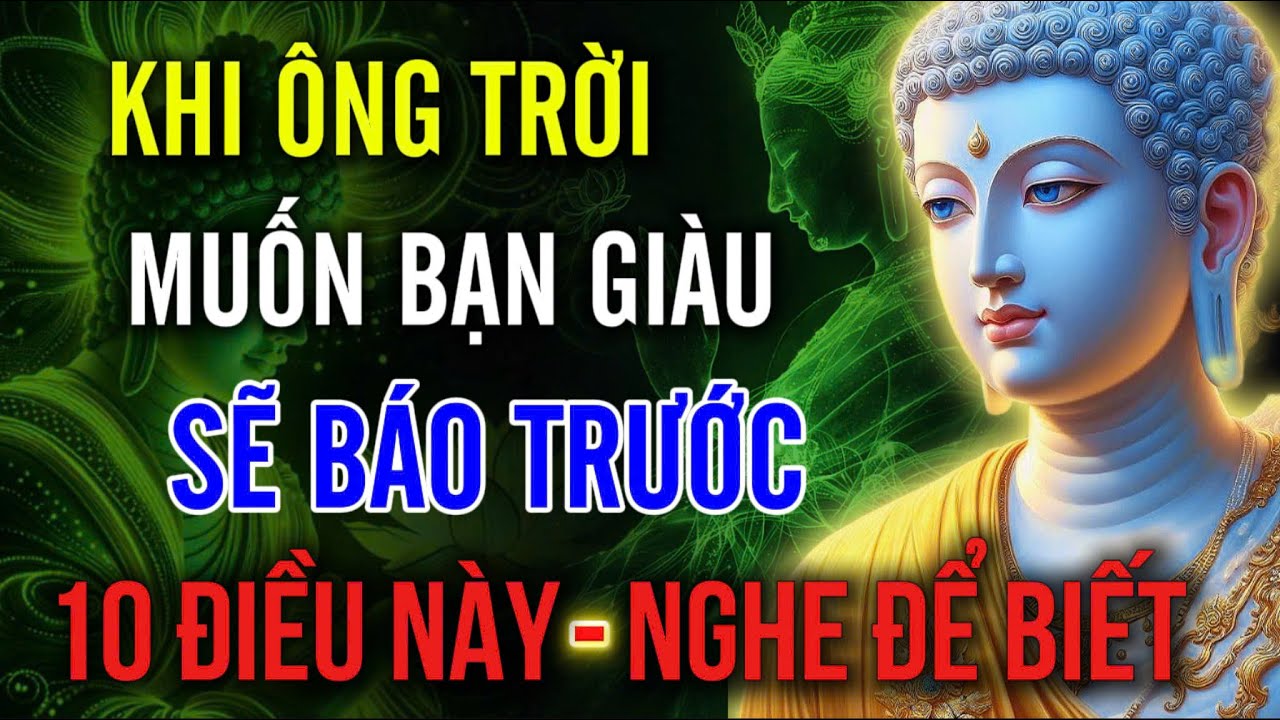 ĐỪNG BỎ QUA: Khi Ông Trời Muốn Bạn Giàu - Sẽ Báo Trước Cho Bạn, 10 Điều Này | HOA TỪ TÂM