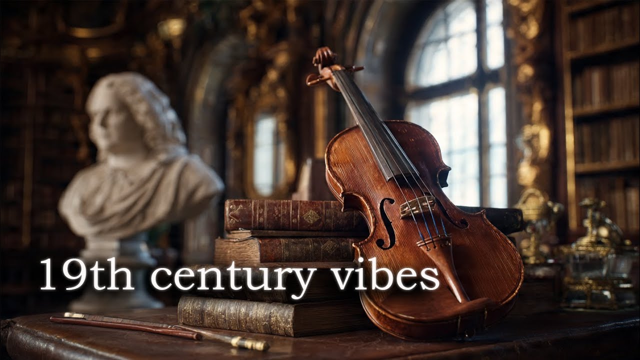 Dark Academia Classical Music 🎻 Vintage Violin for Studying, Reading & Focus