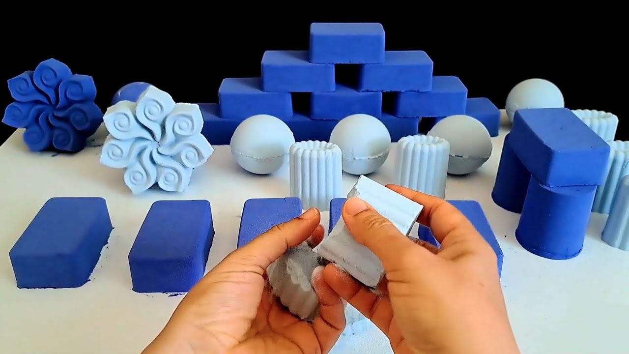 Asmr baking soda / compilation #satisfying  #stressrelief