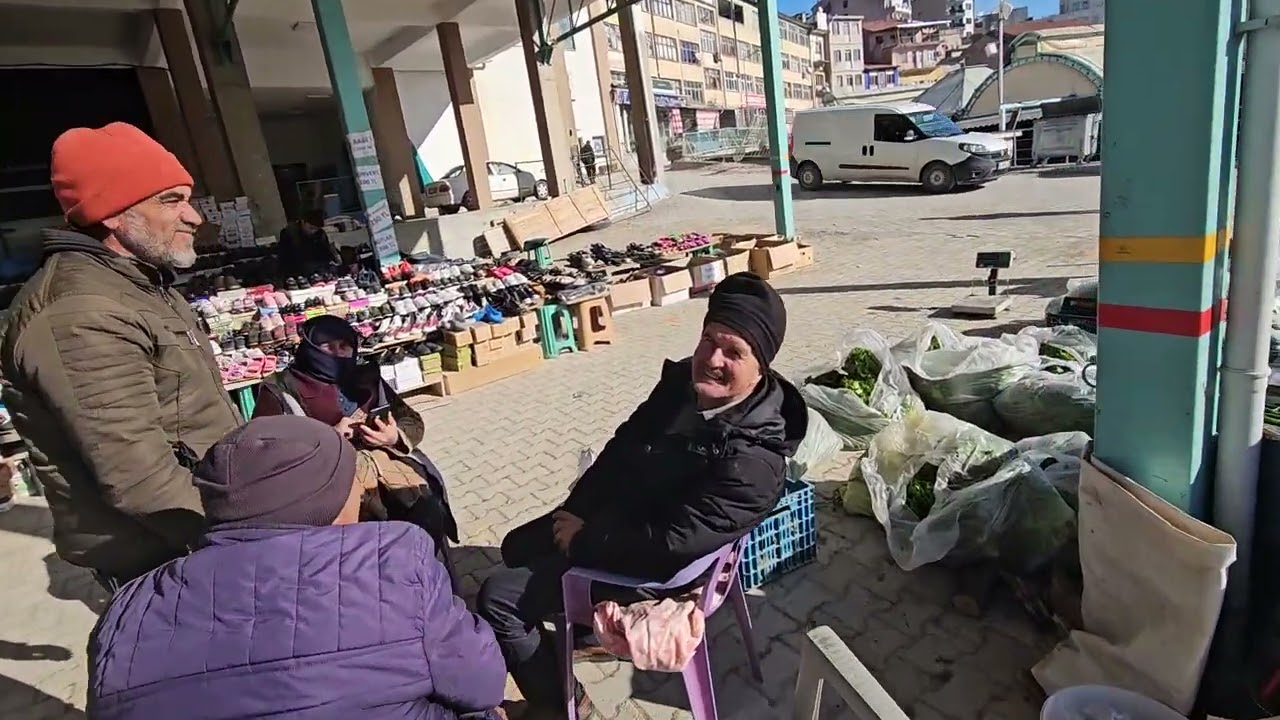 MANİSA DEMİRCİ CUMARTESİ PAZARINDAN GÖRÜNTÜLER 22-02-2025