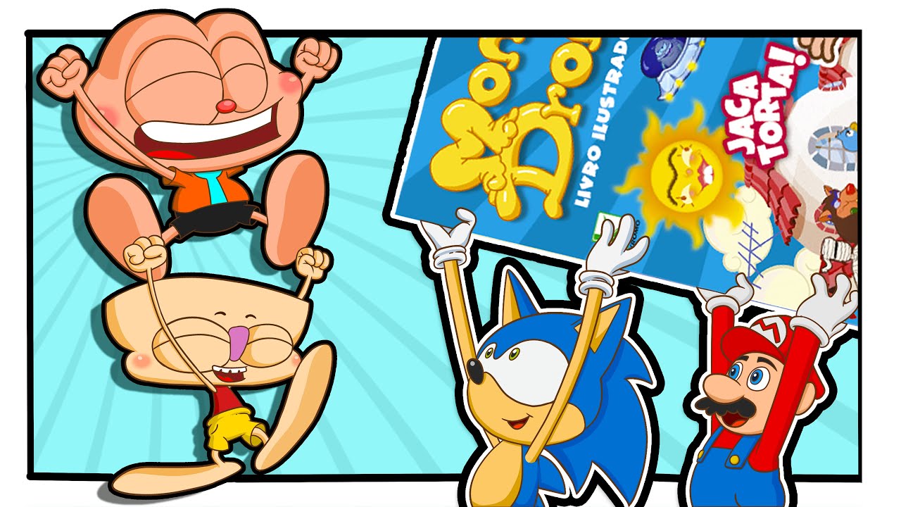 Mongo e Drongo descobrem que SONIC, MARIO e PIKACHU colecionam FIGURINHAS de Mongo e Drongo