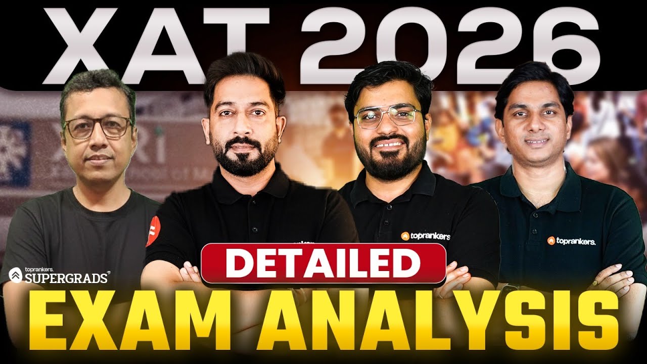 XAT 2026 Exam Analysis | XAT 2026 Detailed Live Exam Analysis | Supergrads CAT
