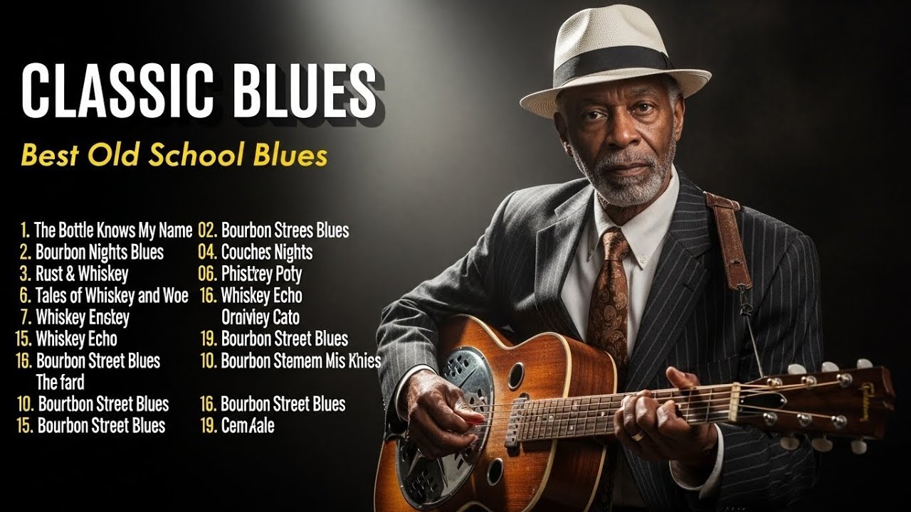 Relaxing Chicago Blues for Late Night Listening | Soulful Blues Guitar