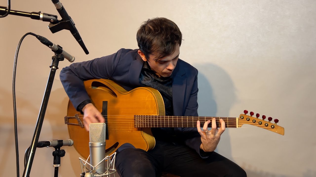 Ken Parker Archtoppery - Elden Kelly. - Six Spontaneous Nylon Archtop Reflections