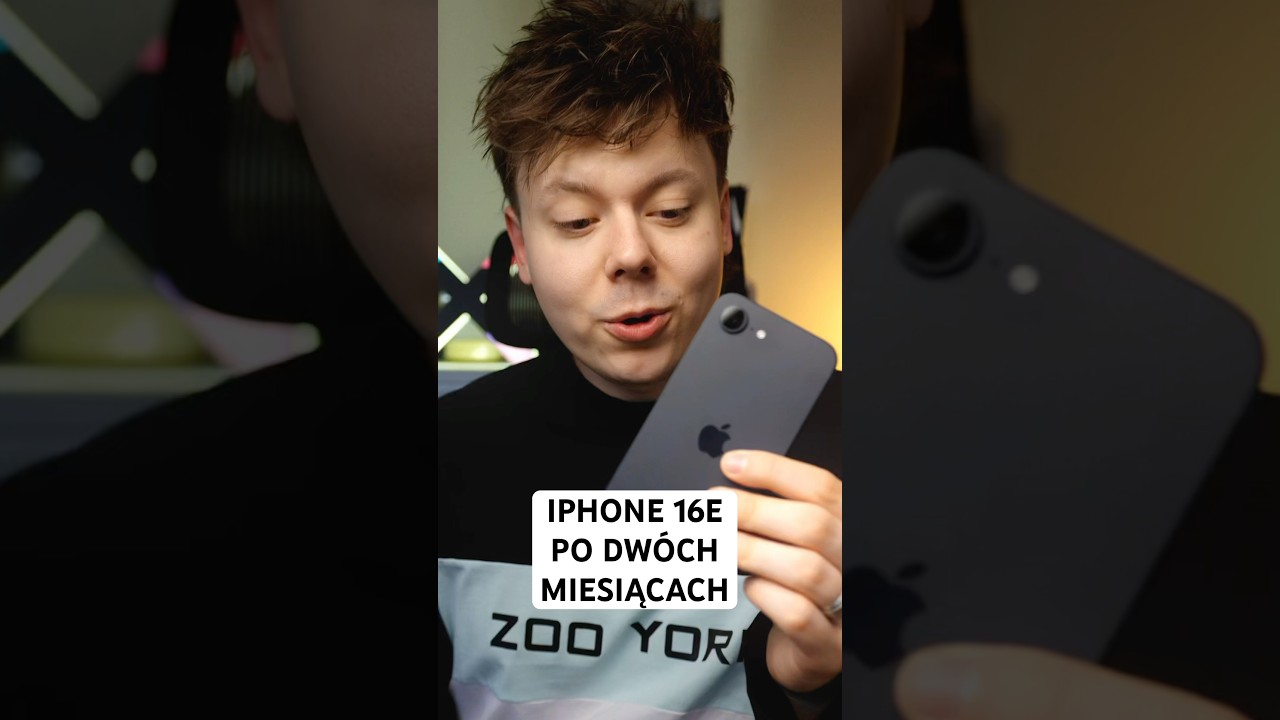 IPhone 16e PO DW&Oacute;CH MIESIĄCACH. Było warto? 😏 #shorts