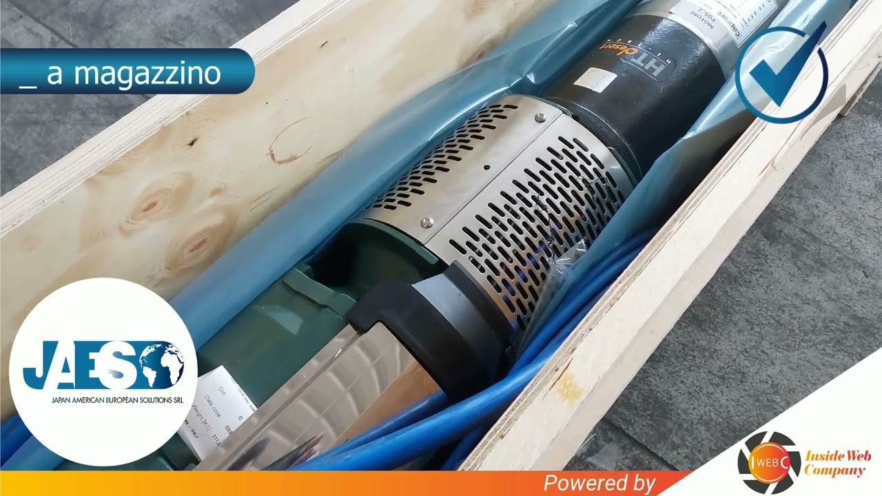 CAPRARI E8P95/4C+MAC640B-8V (INSTOCK) SUBMERSIBLE PUMP - ELETTROPOMPA SOMMERSA