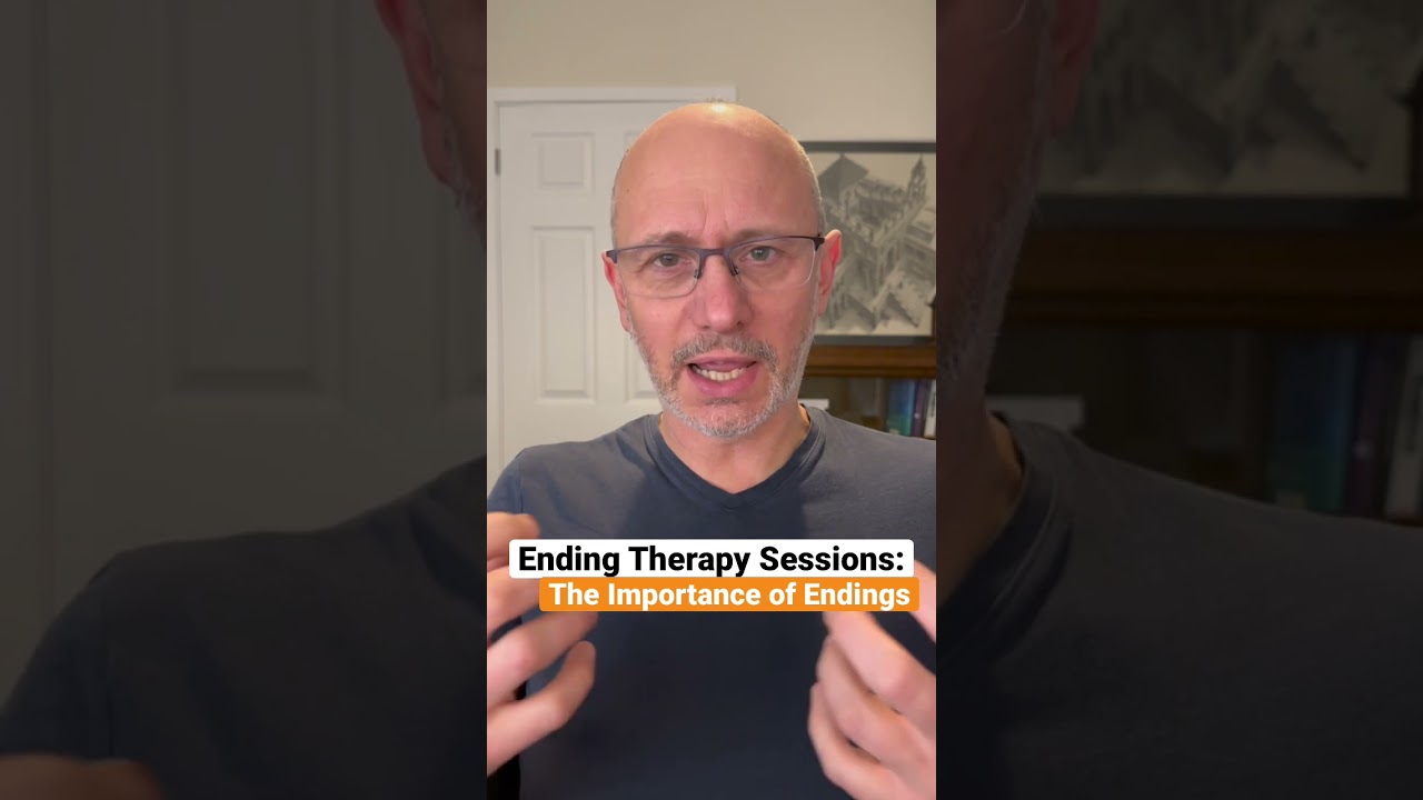 Ending a therapy session appropriately is important to for the client feels supported 