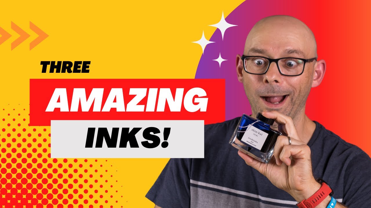 Fountain Pen Ink Review: Three Amazing Inks!