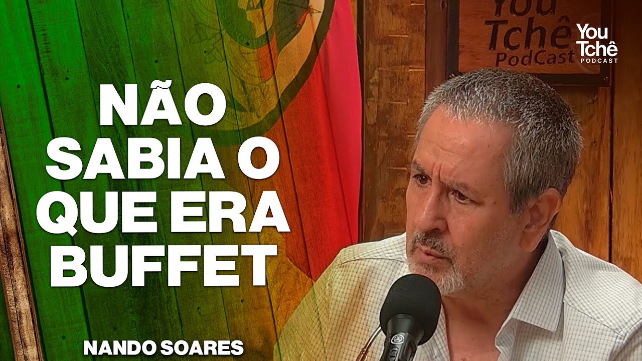 NÃO SABIA O QUE ERA BUFFET - NANDO SOARES