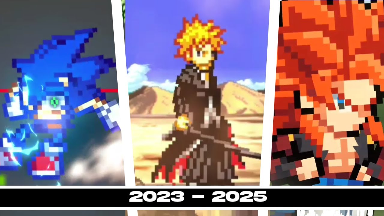 2023 2024 2025 animation reel - sprite animation