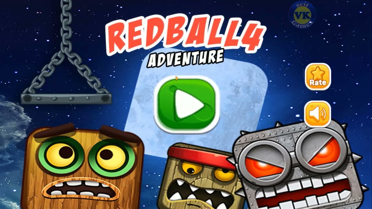 Red Ball 4 Adventure Gameplay No Comentary