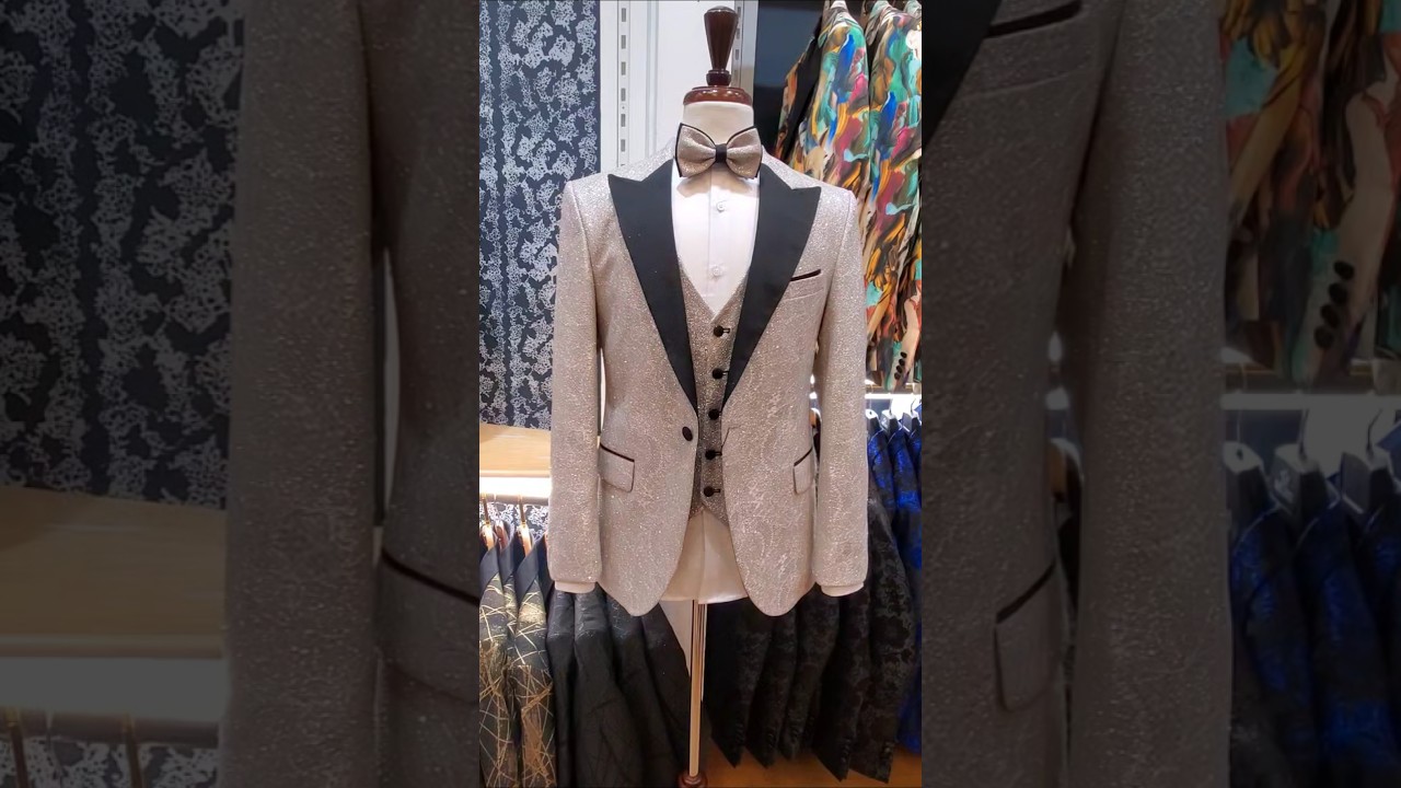 Prom Sparkly Suit #prom #promsuit #chicmen #suit #promlook