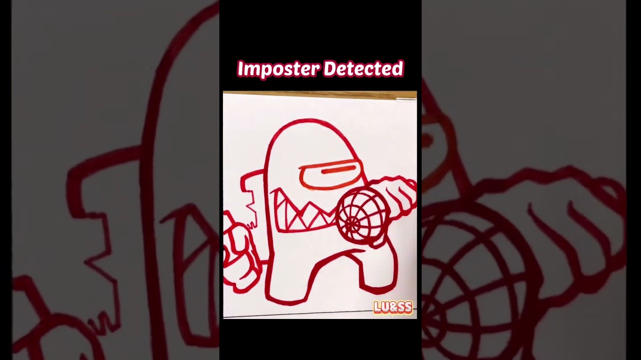 Drawing-Imposter Detected / Drawing Among us      