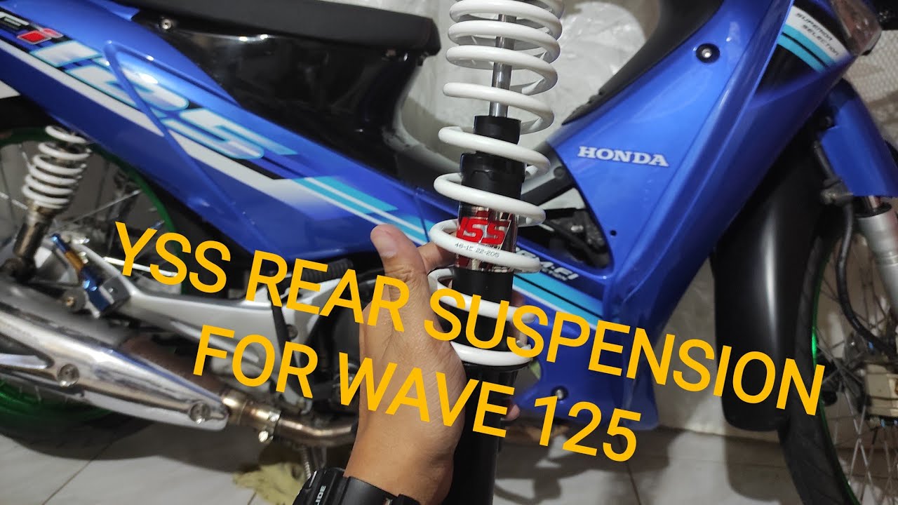 YSS Rear Suspension 340mm for Wave