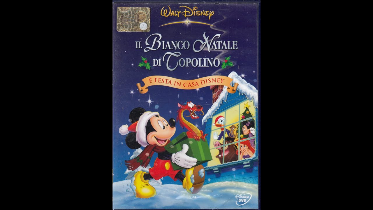 Apertura DVD Il Bianco Natale di Topolino - E' Festa in Casa Disney