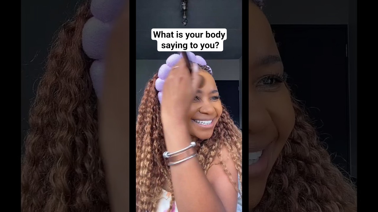 Your body is always talking, question is, are you listening? 