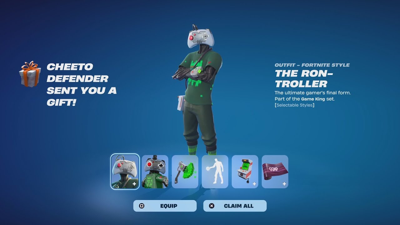 FINALLY, Controller Players Get Their OWN SKIN (The Ron-Troller Skin Gameplay & Review)
