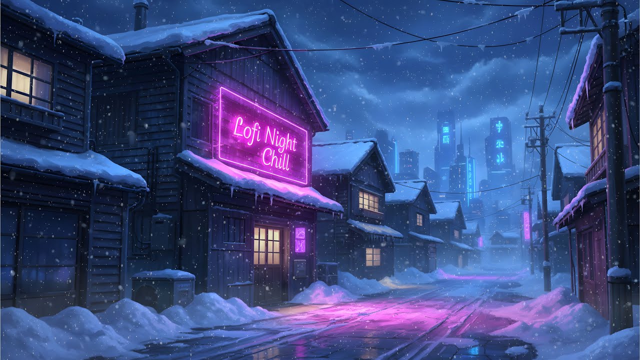 Winter Night Escape • Lofi Beats for Quiet Moments