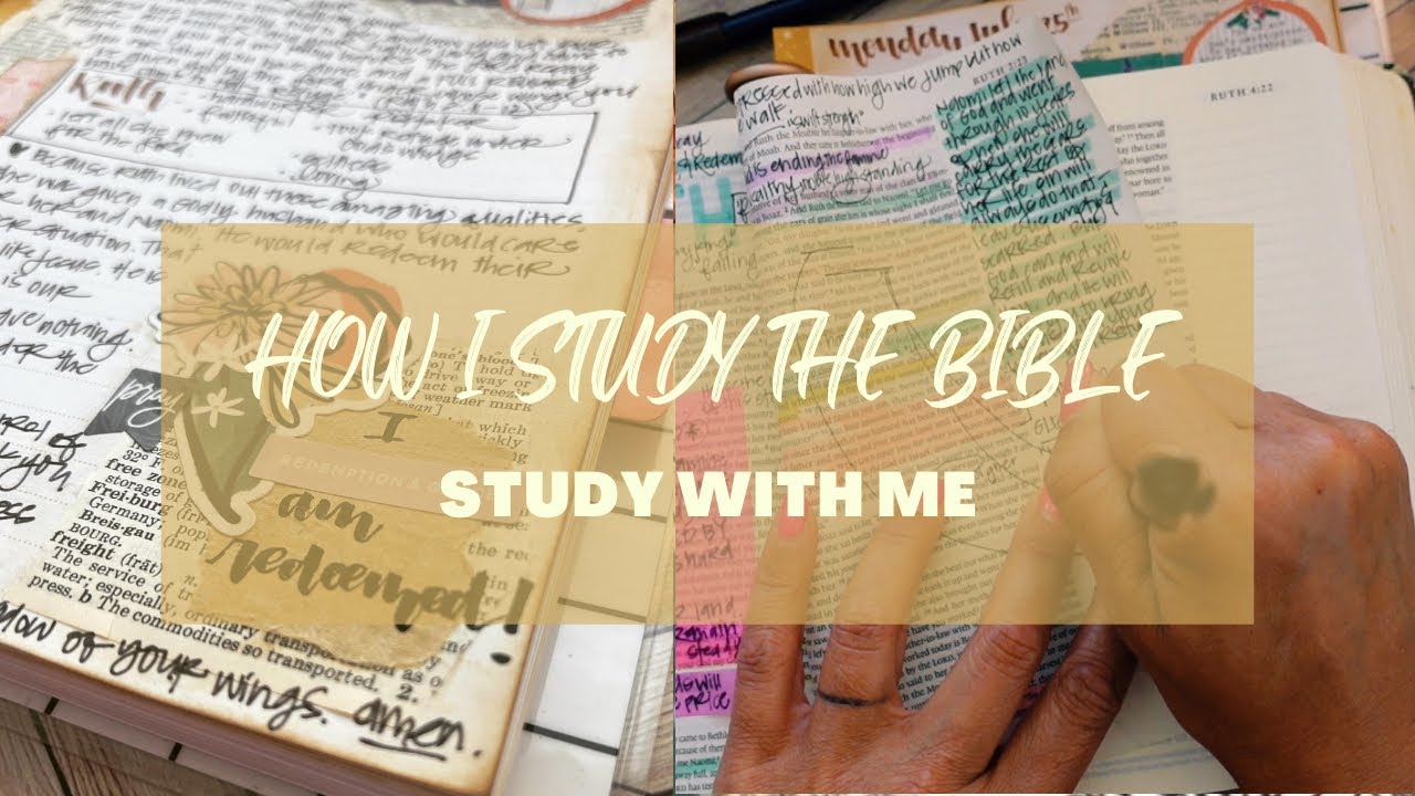 How To Bible Study: Study With Me