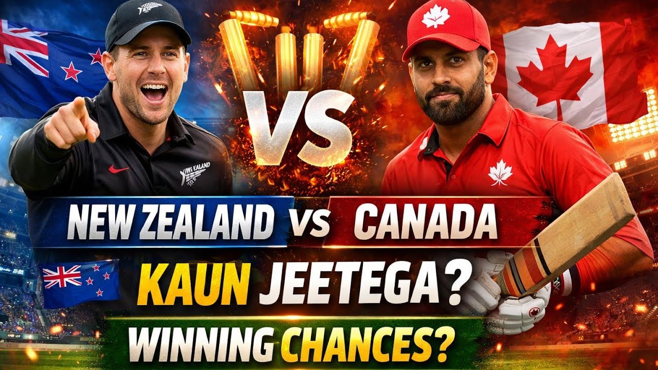New Zealand vs Canada Full Match Analysis | Pitch Report, Playing XI & Winning Chances | Cricket Eye