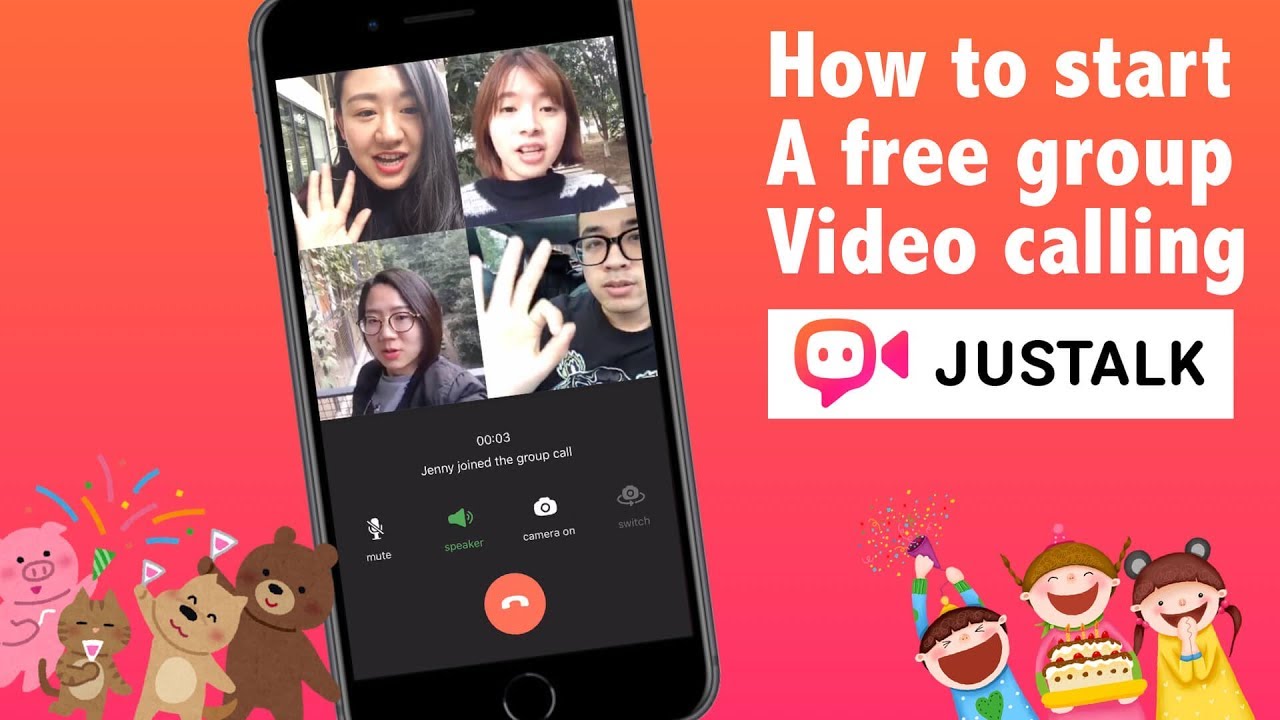 How to Use JusTalk Group Video Chat?