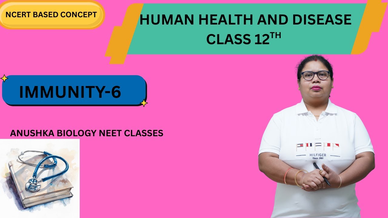 HUMAN HEALTH AND DISEASE CLASS -12th (IMMUNITY)