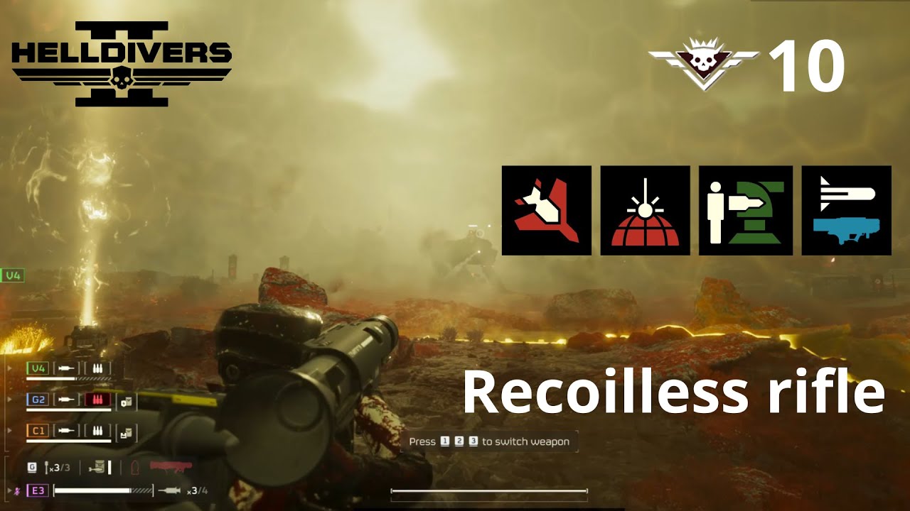 Helldivers 2 | Intense start | Super Helldive | No Commentary | Full clear | Full team