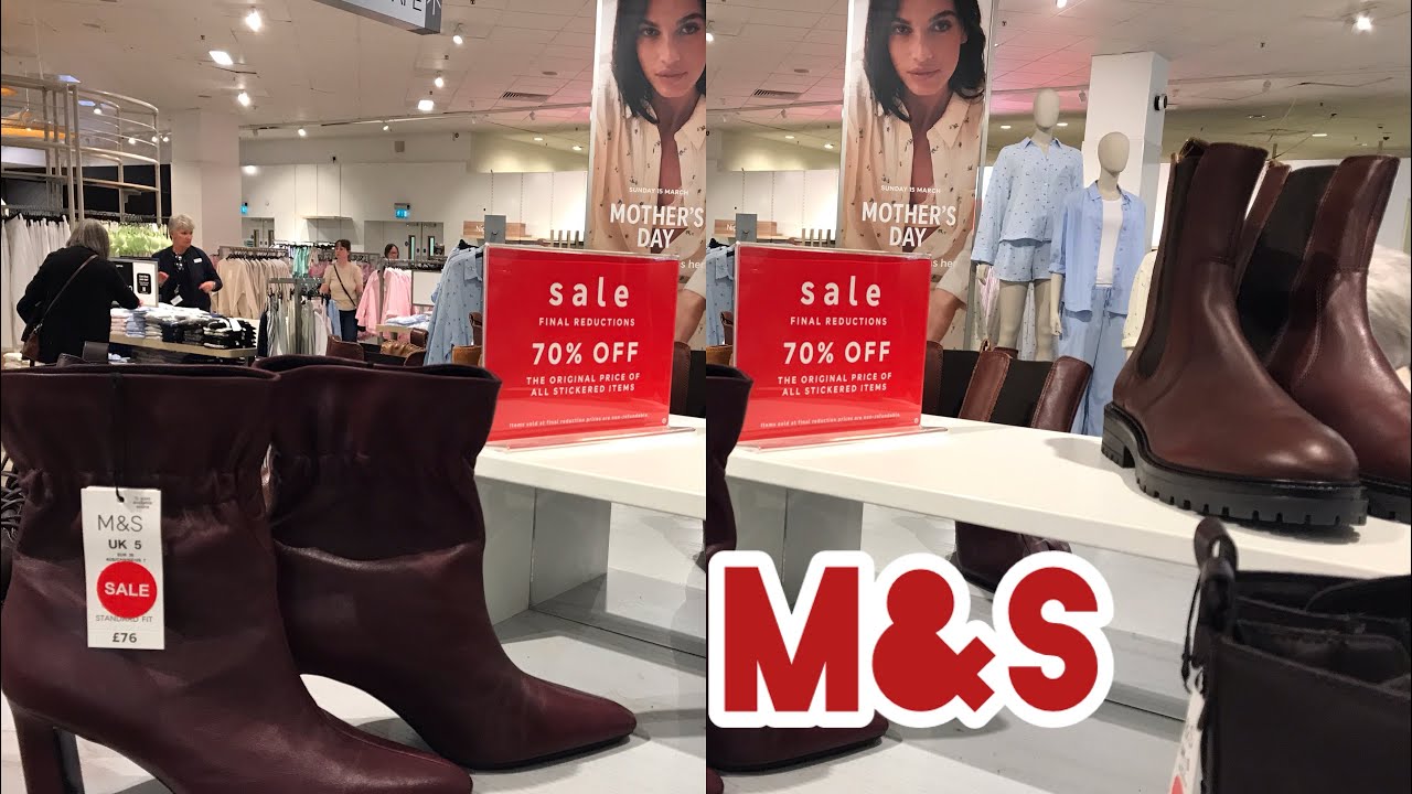 MARKS AND SPENCER SHOES COLLECTION 70%OFF
