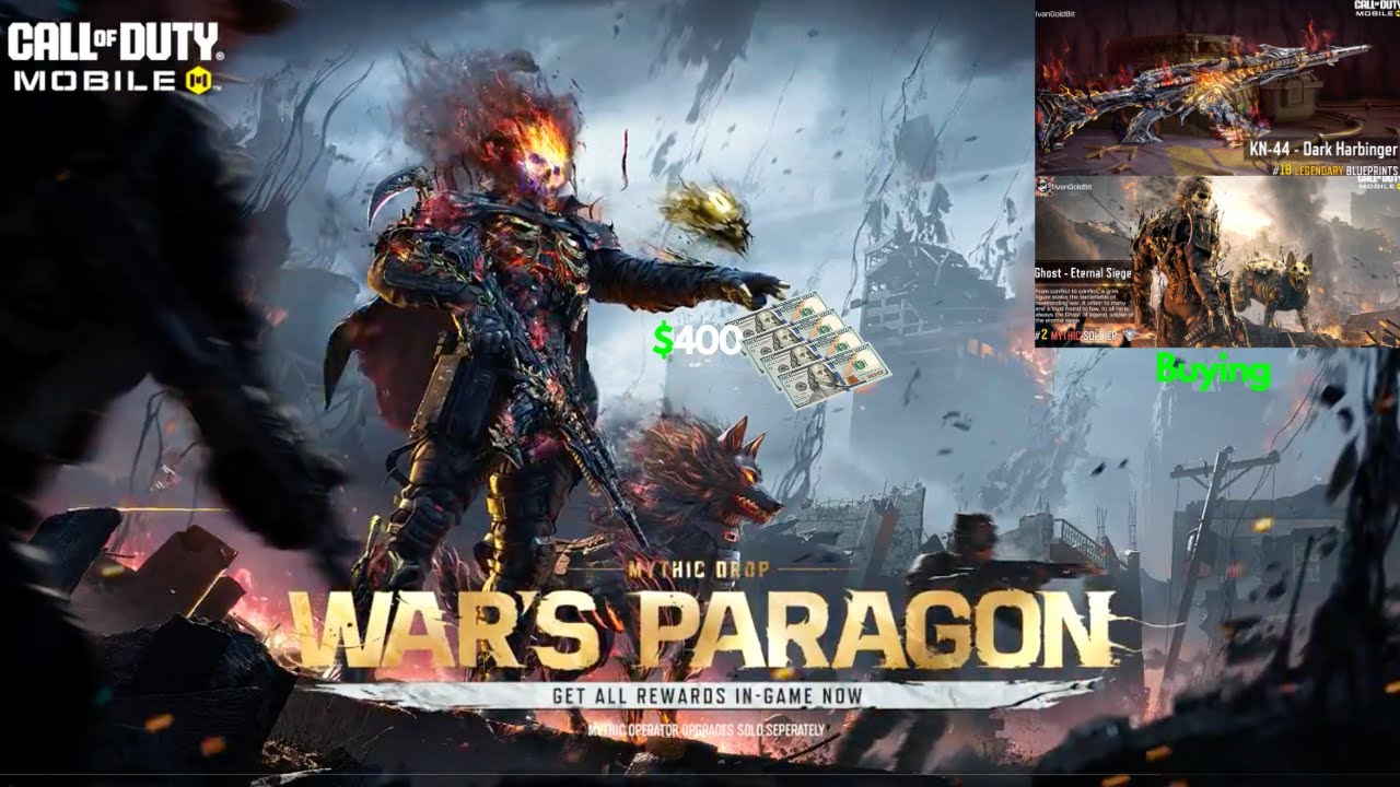 Ghost Eternal Siege Buying CODM New Mythic Soldier