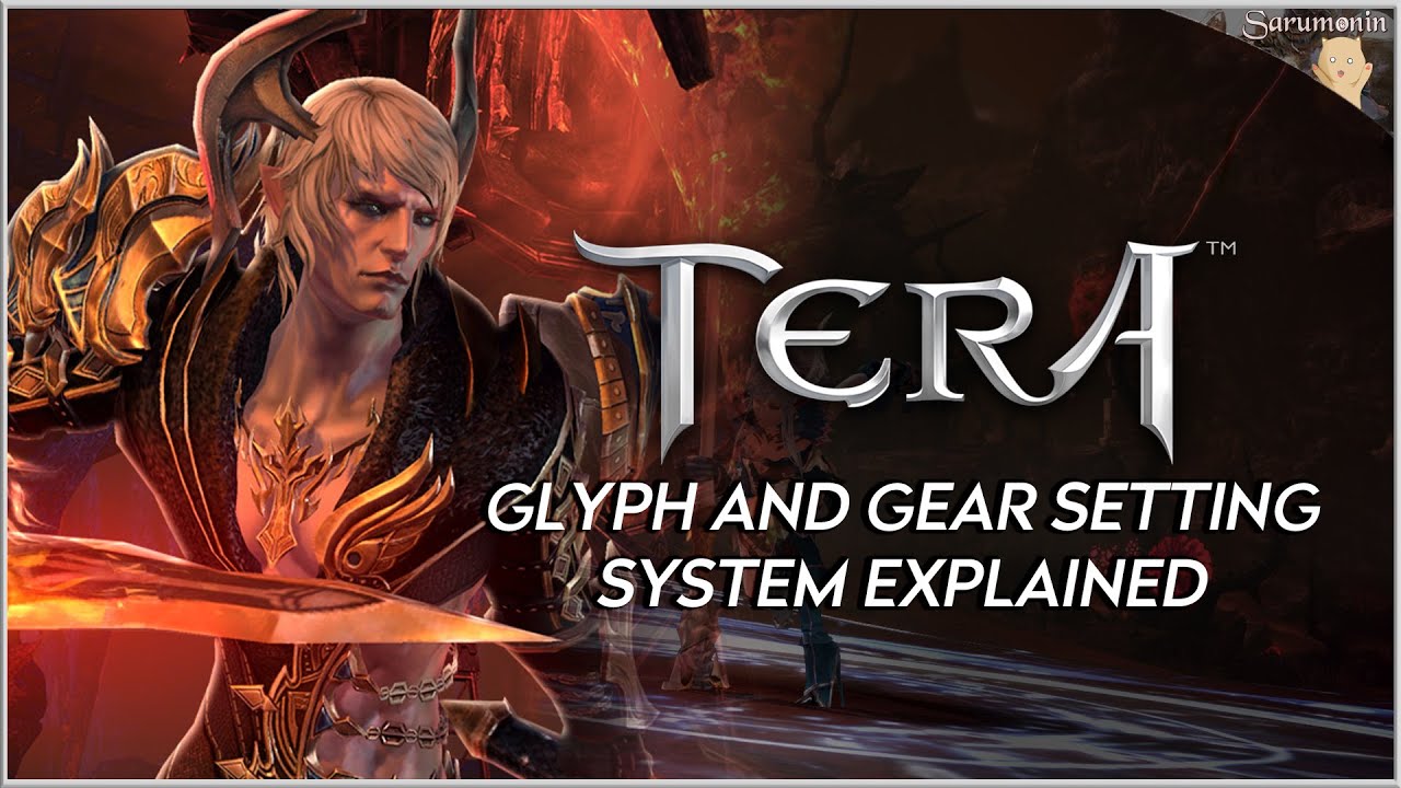 TERA Console's Glyph and Gear Setting System Explained