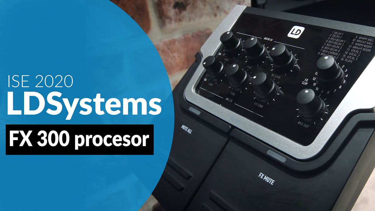 Świetny procesor dla wokalist&oacute;w LD Systems FX 300