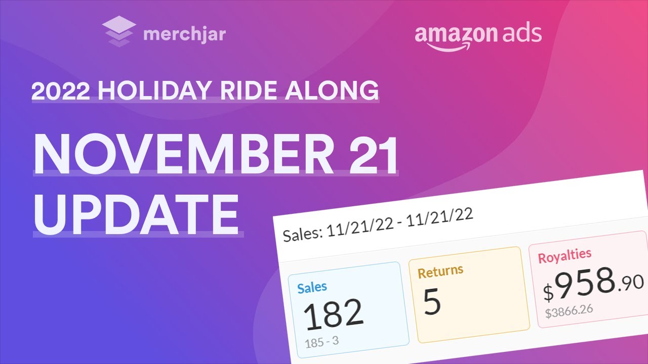 November 21 Update | 2022 Holiday Ride Along