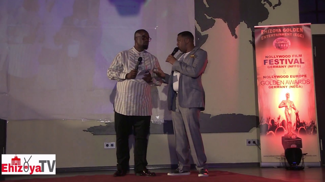 CHARLES INOJIE & FRANCIS DURU @ Nollywood Europe Golden Awards 2016 Gala Nite