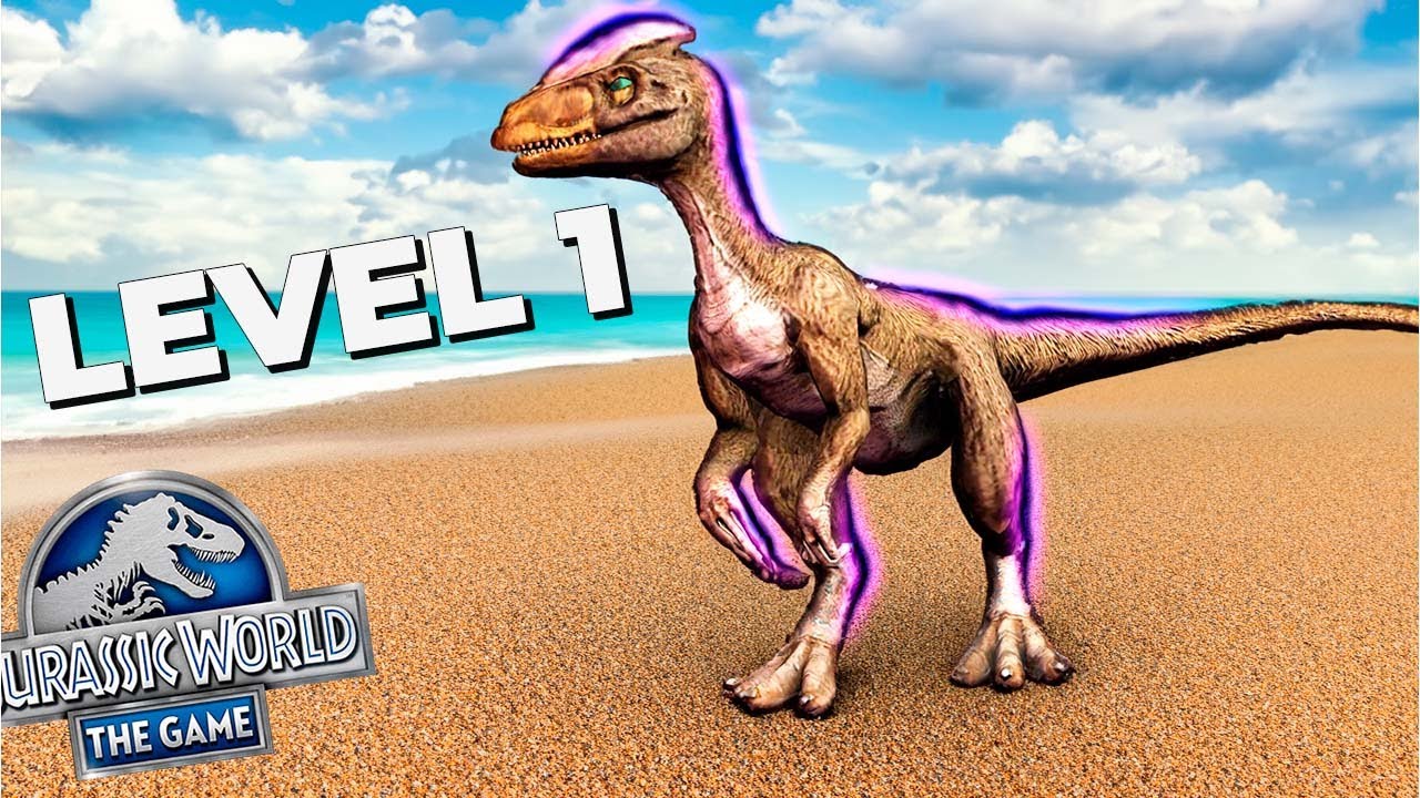 JURASSIC WORLD - O Dino level 1 DERROTOU um Level 40! COMOOOOO ???