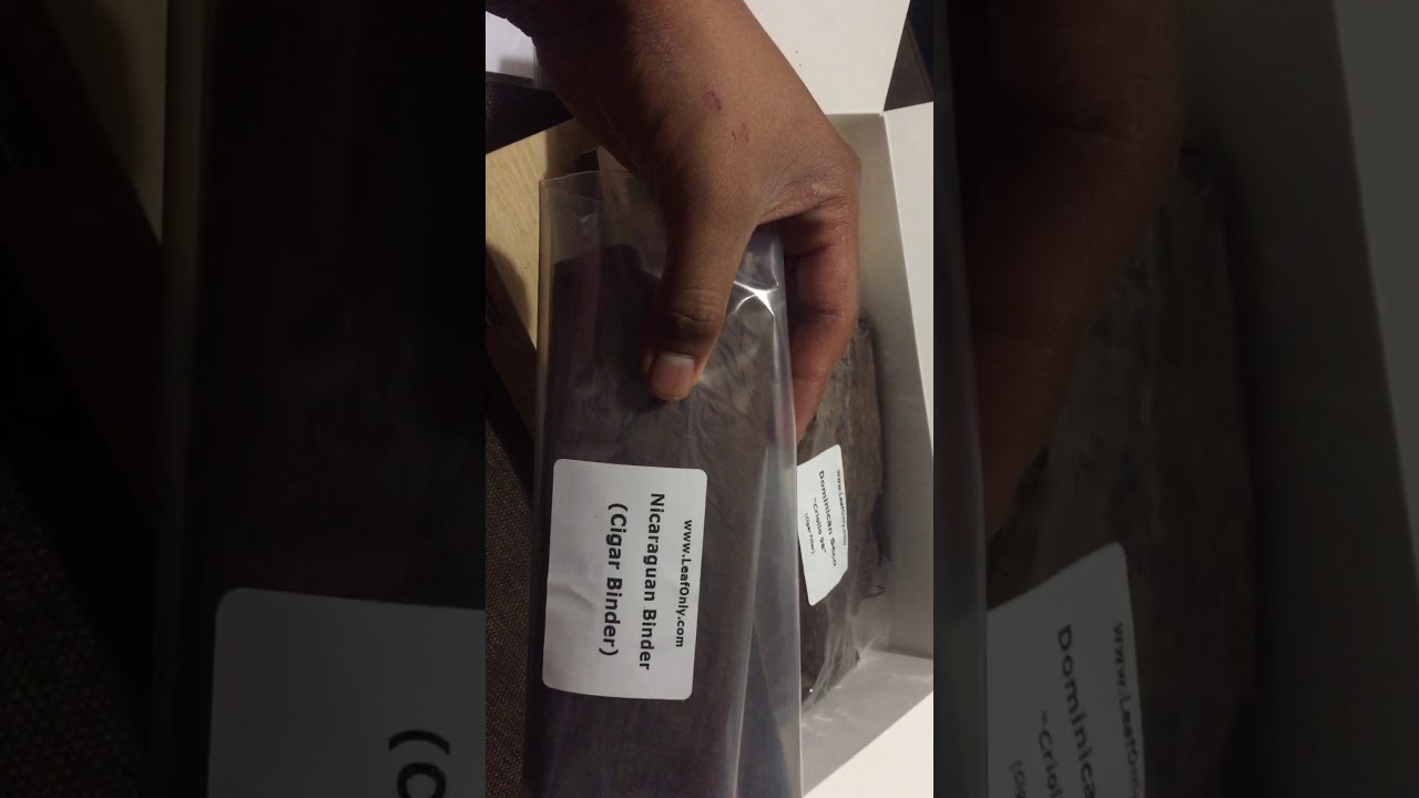 roll your own cigar starter kit (leaf only)