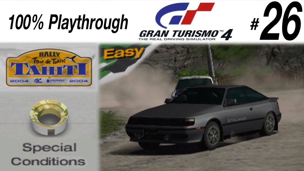 Gran Turismo 4 - #26 - Tour of Tahiti || Easy