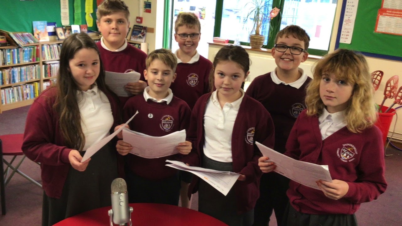 Archie Dobson's War - a play for voices, performed by Dosbarth Aur (Year 6)  at Saundersfoot School.
