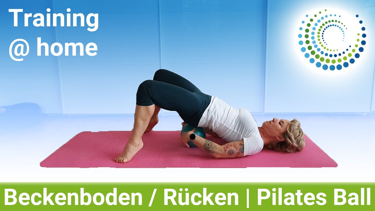Beckenboden & Rücken-Stabilität – Kräftigung mit Pilatesball 💛
