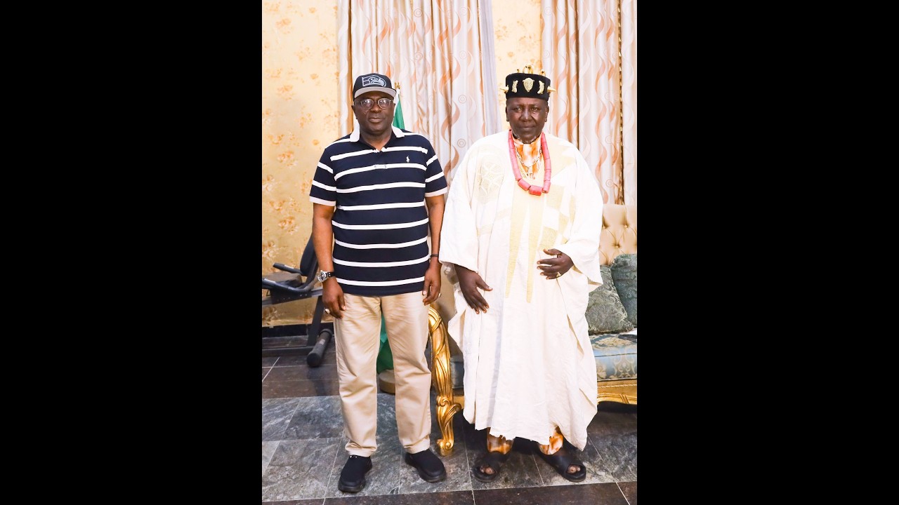 NPC CHAIRMAN, DR. AMINU YUSUF VISITS EZE IMO, HIS ROYAL MAJESTY, EZE DR. EMMANUEL OKEKE, CFR