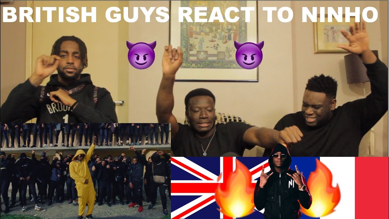 British Guys React to Ninho - Problèmes du matin (Clip officiel) REACTION