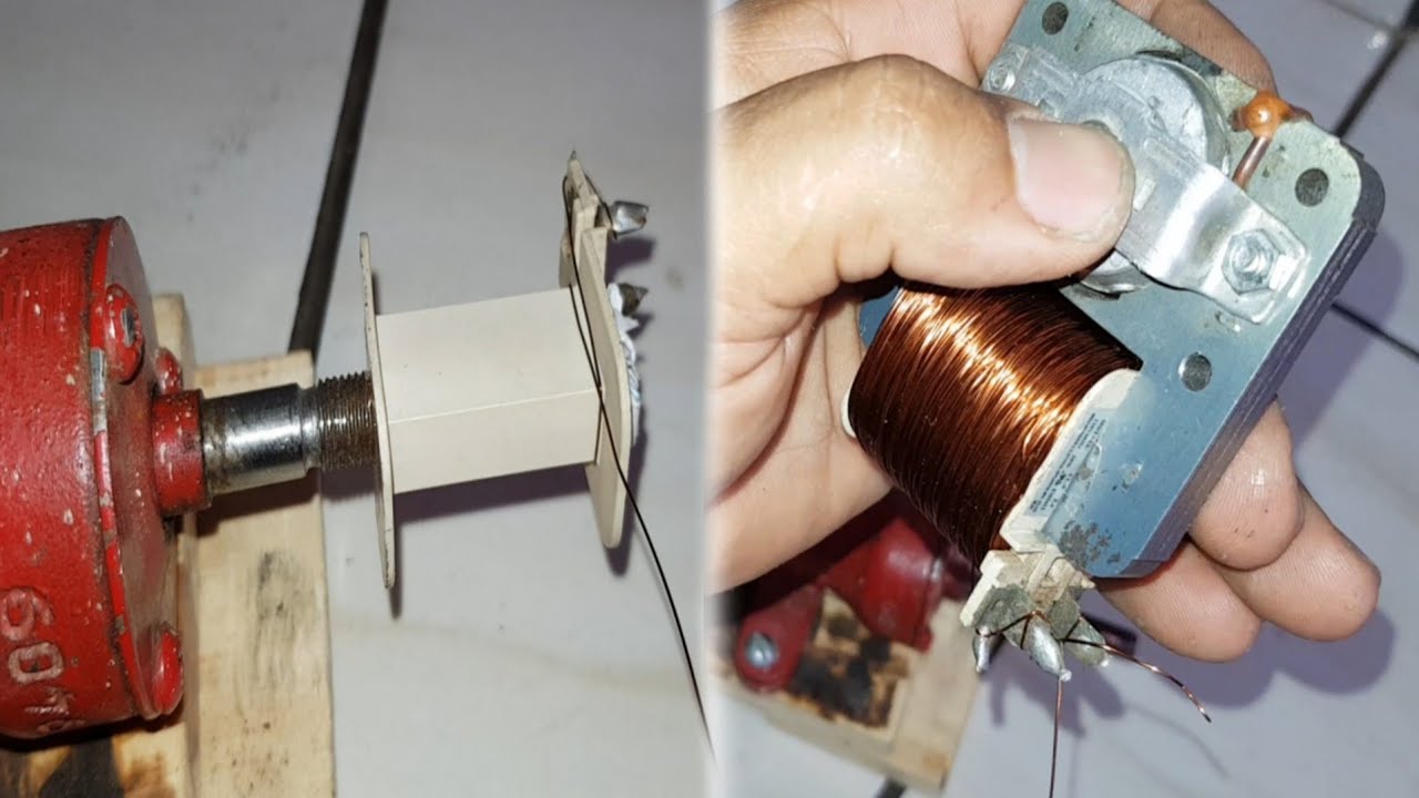 como fazer o rebobinamento de um cooler