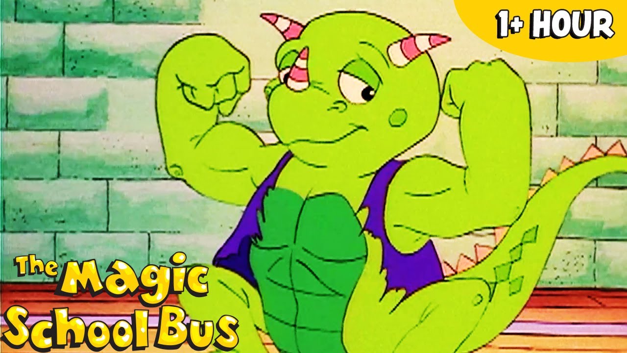 Super Muscles! 💪 Muscles & Exercise Fun | Science Cartoon For Kids | The Magic School Bus