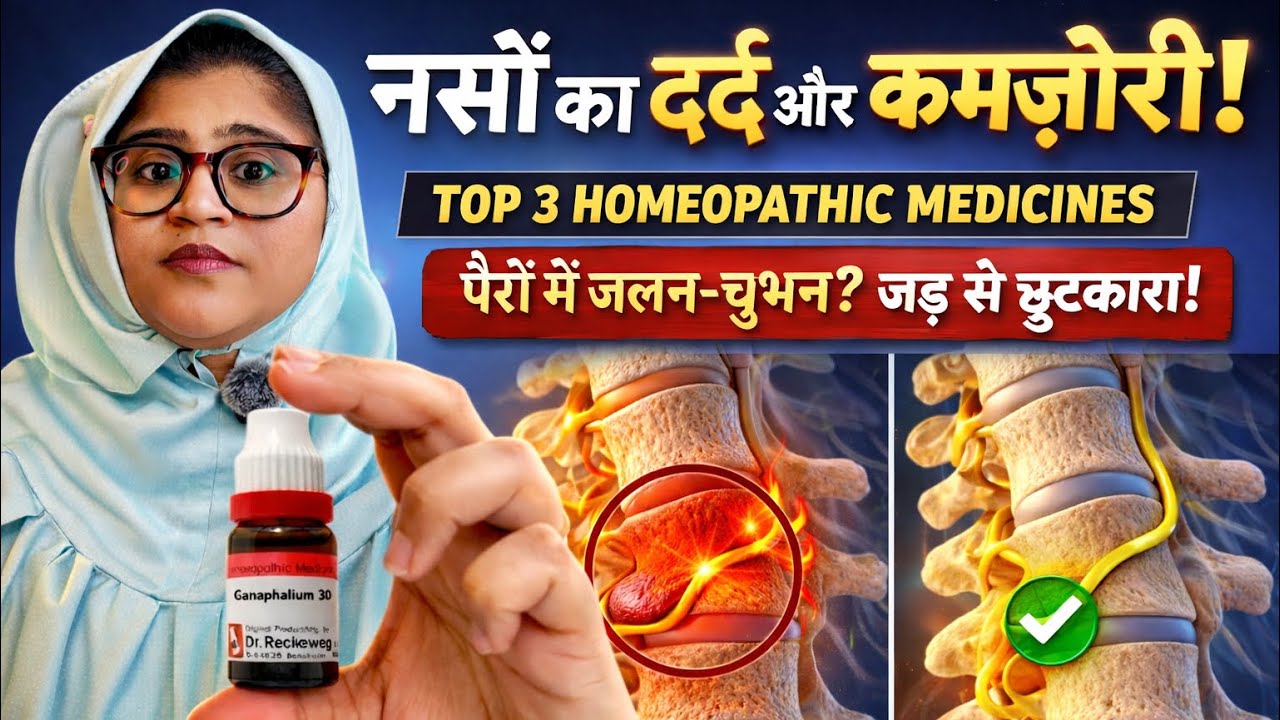 पैरों में जलन और सुई जैसी चुभन ? 3 Magical Homeopathic Medicines for Instant Nerve Relief!