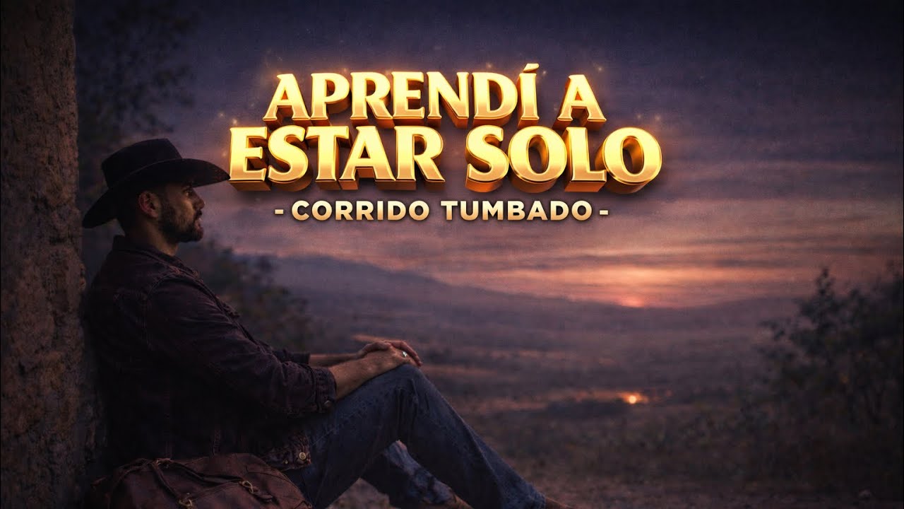 APRENDÍ A ESTAR SOLO | Corrido Tumbado de Superación y Soledad 💔🔥