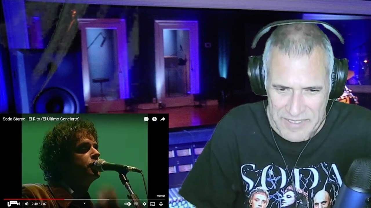 Soda Stereo----El Rito(El ultimo concierto)----reaccion.