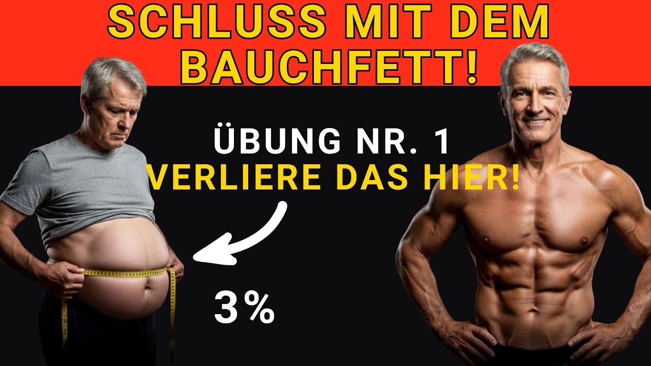 Über 60? DAS ist die Nr. 1 Übung, um Bauchfett zu schmelzen (Wirkt in 30 Tagen!)